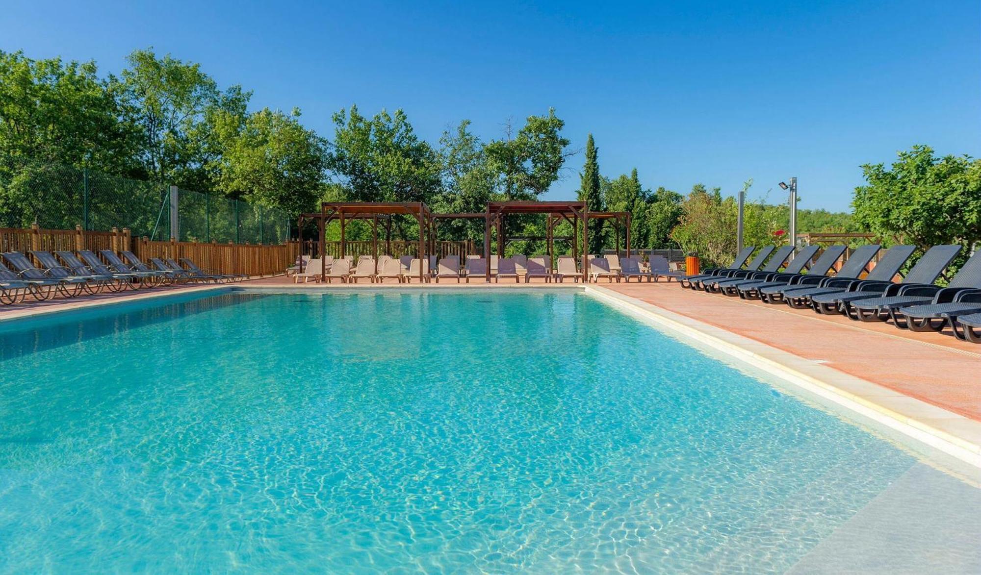 Camping Domaine De Chaussy Lagorce  Bagian luar foto
