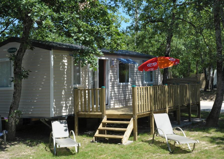 Camping Domaine De Chaussy Lagorce  Ruang foto