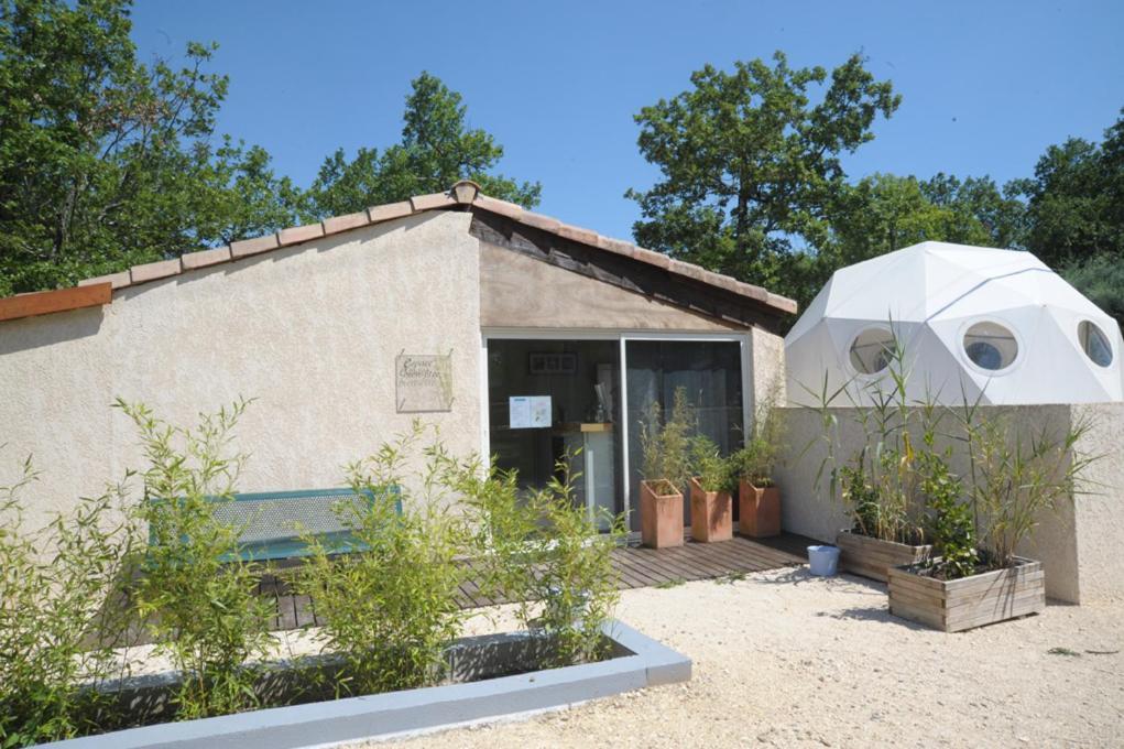 Camping Domaine De Chaussy Lagorce  Bagian luar foto