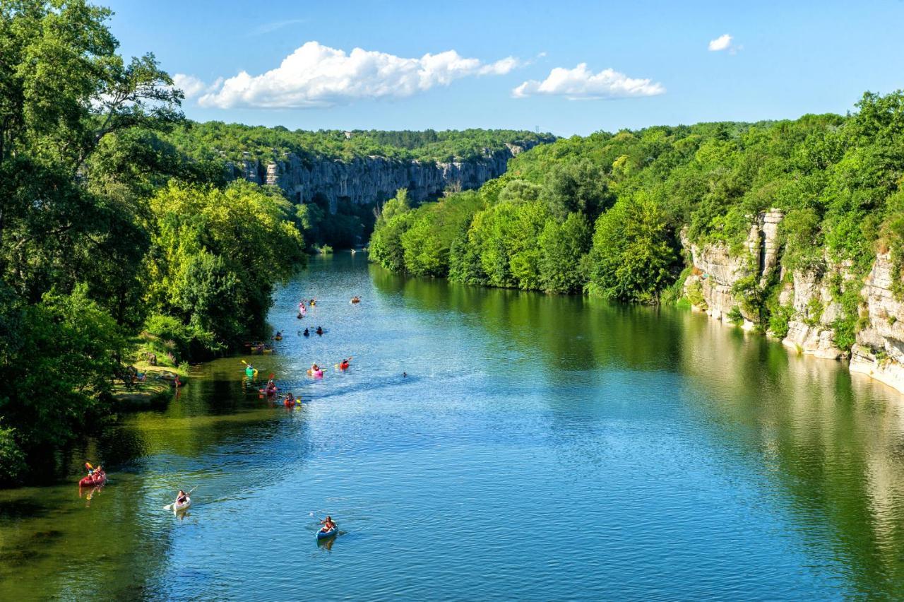Camping Domaine De Chaussy Lagorce  Bagian luar foto